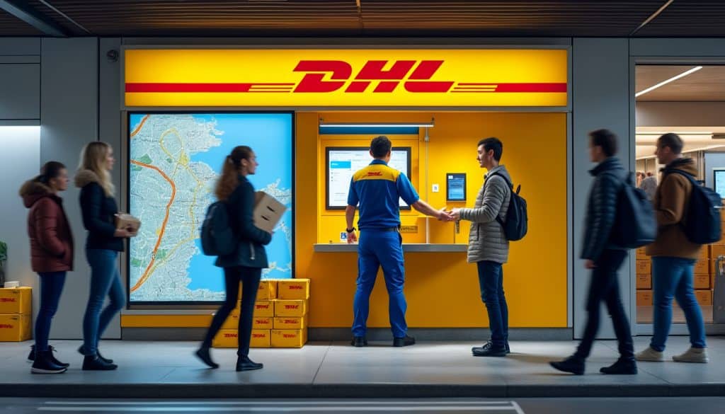 trouvez facilement les adresses des points de retrait et de dépôt dhl près de chez vous pour envoyer ou recevoir vos colis rapidement et en toute simplicité.